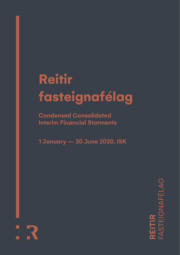 Thumbnail Reitir fasteignafélag Half-year Report 2020-h1