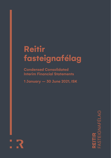 Thumbnail Reitir fasteignafélag Half-year Report 2021-h1