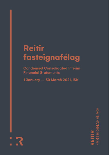Thumbnail Reitir fasteignafélag Quarterly Report 2021-q1