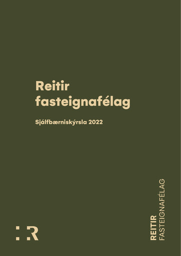 Thumbnail Reitir fasteignafélag Sustainability Report 2022