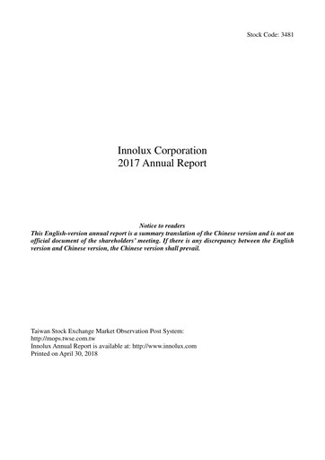 Thumbnail Innolux Annual Report 2017