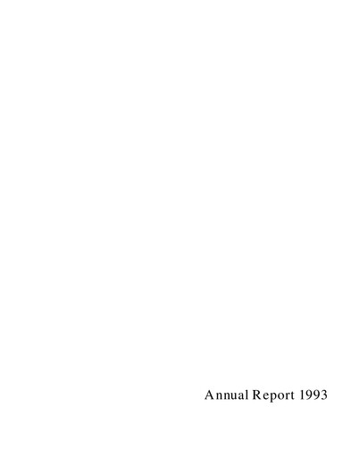 Thumbnail SKF India Annual Report 1993