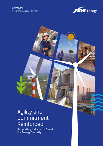 Thumbnail JSW Energy
 Annual Report 2023-2024