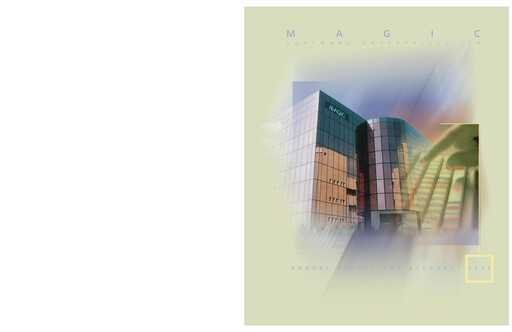 Vorschaubild Magic Software Jahresbericht 1997