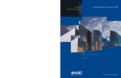 Vorschaubild Magic Software Jahresbericht 1999