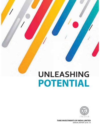 Thumbnail Tube Investments of India Annual Report 2018-2019