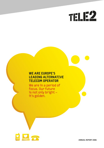 Thumbnail Tele2 Annual Report 2006
