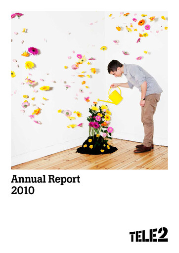Thumbnail Tele2 Annual Report 2010