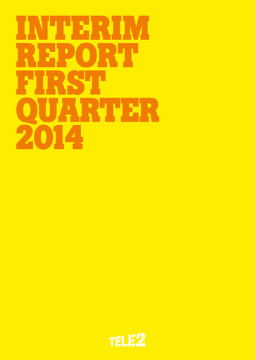 Thumbnail Tele2 Quarterly Report 2014-q1
