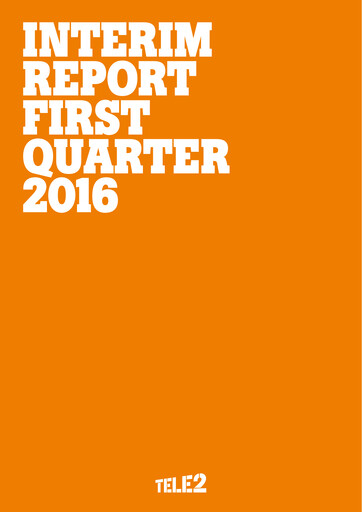 Thumbnail Tele2 Quarterly Report 2016-q1