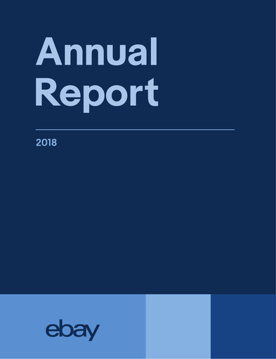 Thumbnail eBay Annual Report 2018