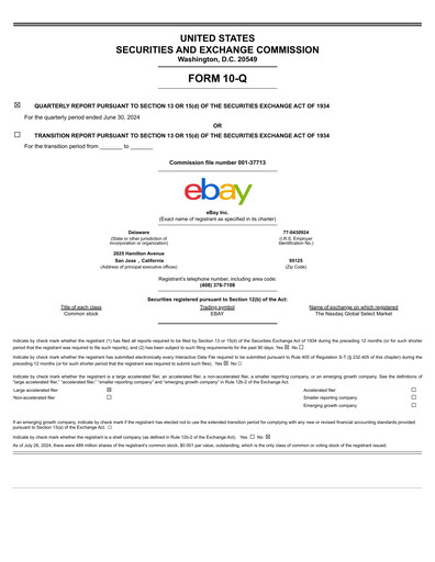 Thumbnail eBay Quarterly Report 2024-q2