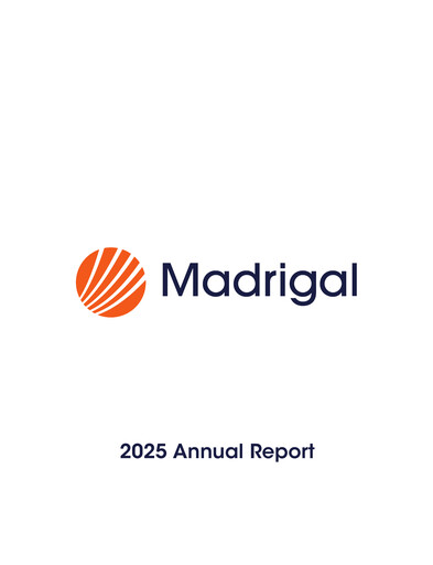 Miniature Madrigal Pharmaceuticals
 Rapport annuel 2025
