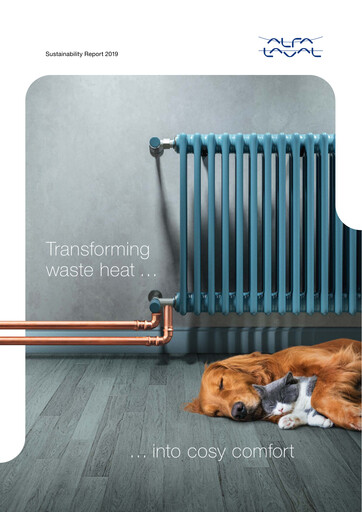 Miniature Alfa Laval
 Rapport de durabilité 2019