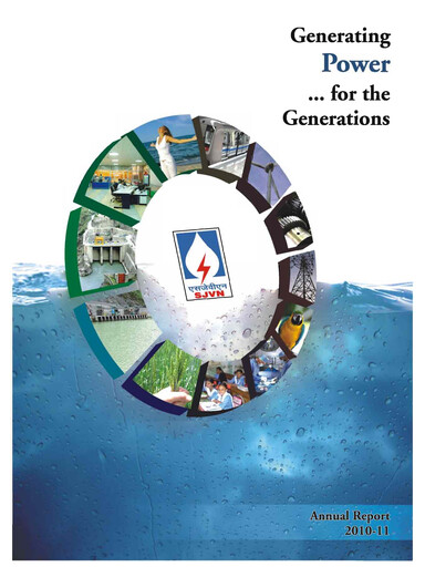 Thumbnail SJVN
 Annual Report 2010-2011