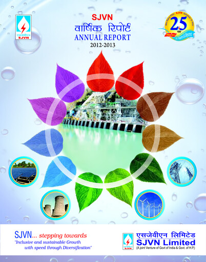Thumbnail SJVN
 Annual Report 2012-2013