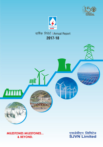 Thumbnail SJVN
 Annual Report 2017-2018