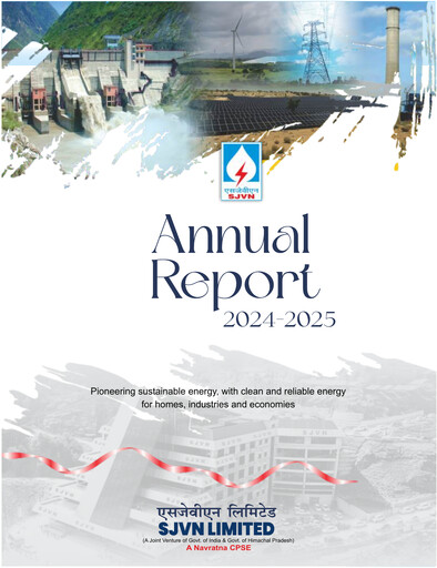 Thumbnail SJVN
 Annual Report 2024-2025