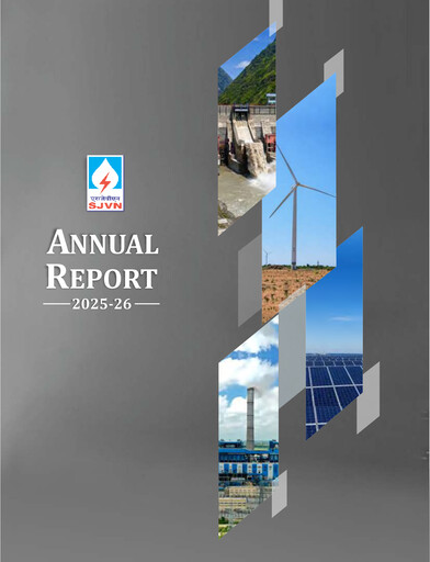 Thumbnail SJVN
 Annual Report 2025-2026
