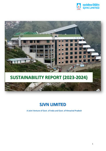 Vorschaubild SJVN
 Nachhaltigkeitsbericht 2023-2024