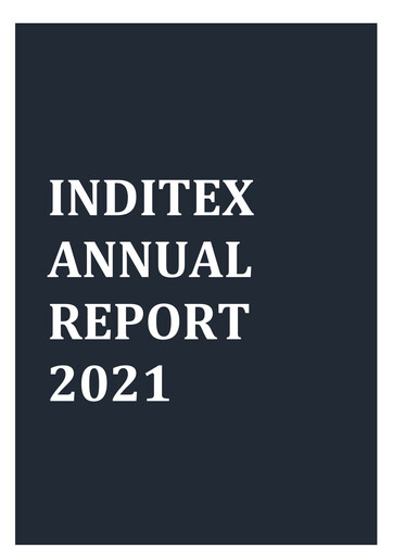 Thumbnail Inditex Annual Report 2021