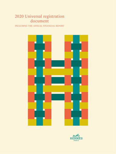 Thumbnail Hermès Annual Report 2020