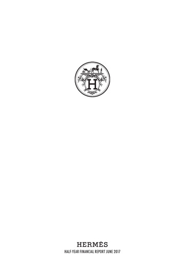 Thumbnail Hermès Half-year Report 2017-h1