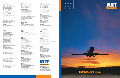 Thumbnail Coforge
 Annual Report 2010-2011