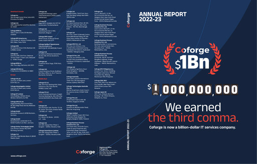 Thumbnail Coforge
 Annual Report 2022-2023
