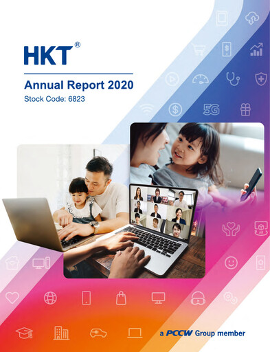 Thumbnail Hong Kong Telecom
 Annual Report 2020