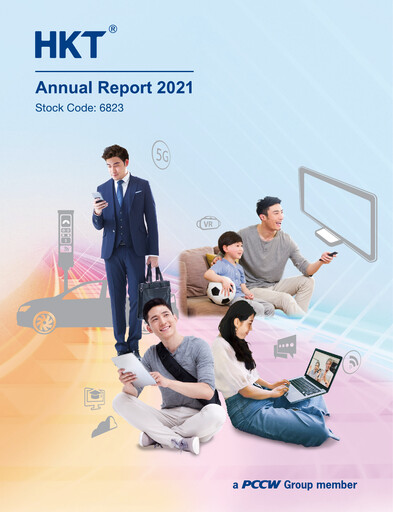 Thumbnail Hong Kong Telecom
 Annual Report 2021