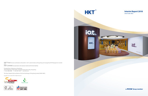 Thumbnail Hong Kong Telecom
 Half-year Report 2018-h1