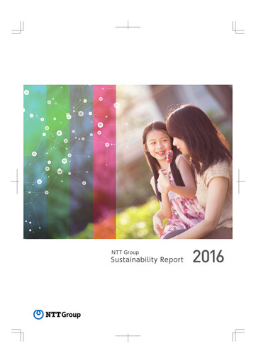 Miniature NTT (Nippon Telegraph & Telephone)

 Rapport de durabilité 2016
