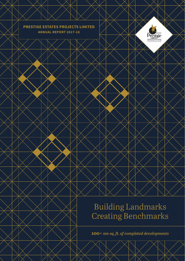 Thumbnail Prestige Group
 Annual Report 2017-2018