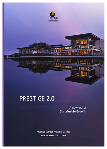 Thumbnail Prestige Group
 Annual Report 2021-2022