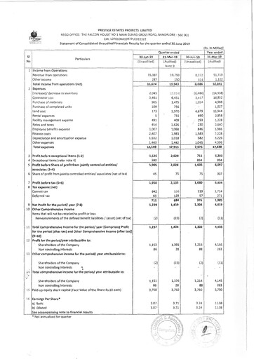 Vorschaubild Prestige Group
 Quartalsbericht 2019-q1