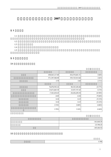 Thumbnail Hualan Biological Engineering Quarterly Report 2007-q1
