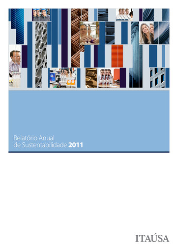 Thumbnail Itaúsa Annual Report 2011