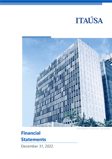 Miniature Itaúsa Bilan financier 2022