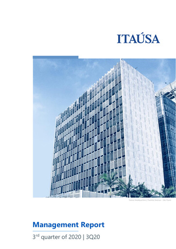 Thumbnail Itaúsa Quarterly Report 2020-q3