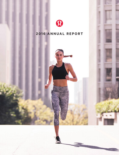 Thumbnail lululemon athletica Annual Report 2016