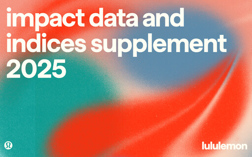 Thumbnail lululemon athletica ESG Report 2025