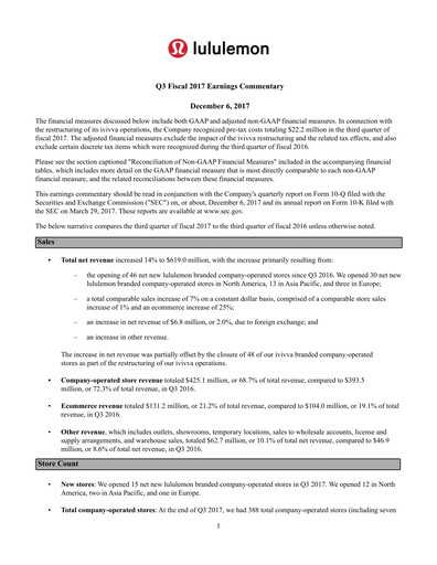 Thumbnail lululemon athletica Quarterly Report 2017-q3