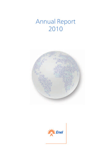 Thumbnail Enel Annual Report 2010