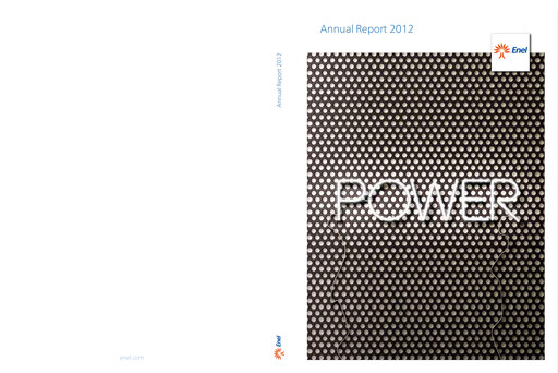 Thumbnail Enel Annual Report 2012