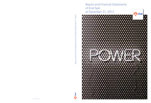Thumbnail Enel Financial Statement 2012