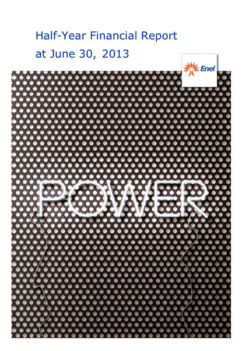 Thumbnail Enel Financial Statement 2013-h1