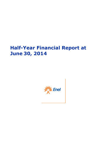 Thumbnail Enel Financial Statement 2014-h1