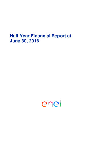 Thumbnail Enel Financial Statement 2016-h1