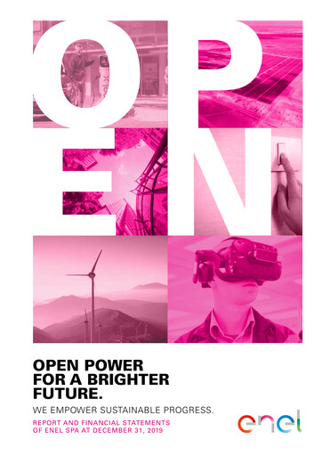 Thumbnail Enel Financial Statement 2019